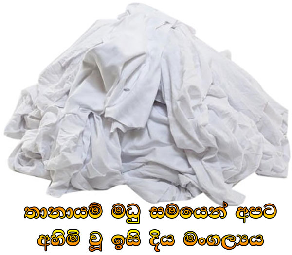 තානායම් මධු සමයෙන් අපට අහිමි වූ ඉසි දිය මංගල්‍යය