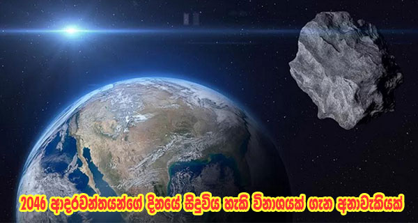 2046 ආදරවන්තයන්ගේ දිනයේ සිදුවිය හැකි විනාශයක් ගැන අනාවැකියක්